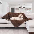 Paw.com x BarkBox PupProtector™ Waterproof Throw Blanket - Brown