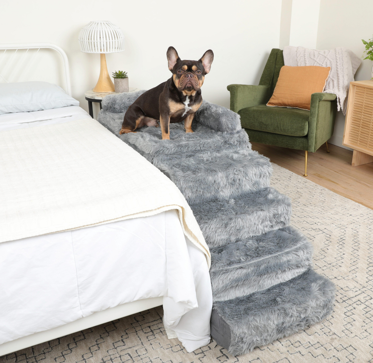 Dog Bedside Sleeper Crate Kit & Stairs