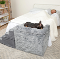 Dog Bedside Sleeper Crate Kit & Stairs