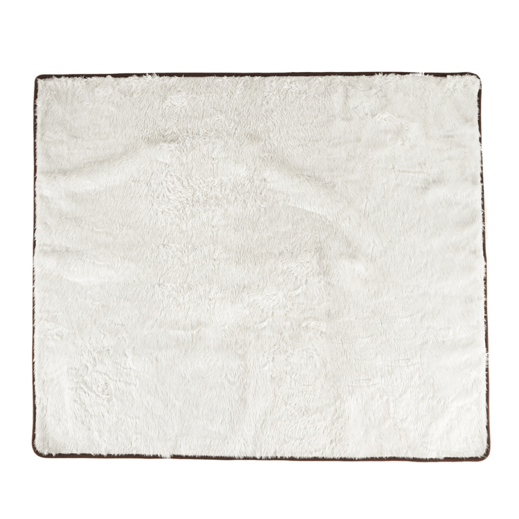 Paw.com x BarkBox PupProtector™ Short Fur Waterproof Throw Blanket - Polar White