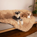 PupProtector™ Luxe Waterproof Faux Fur Blanket - Plush Sheep Tan