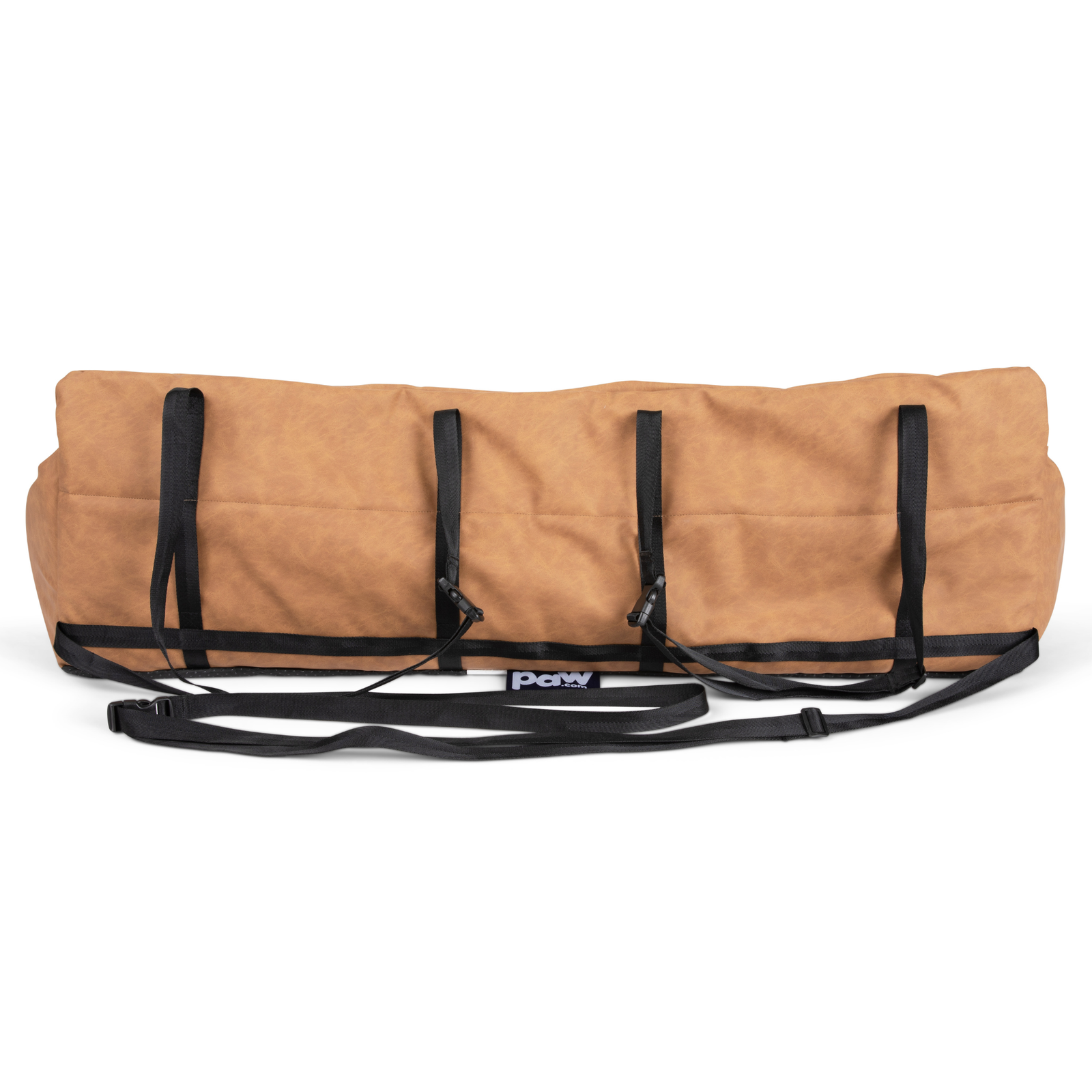 PupProtector Brown Faux Leather Car Dog Bed – Paw.com