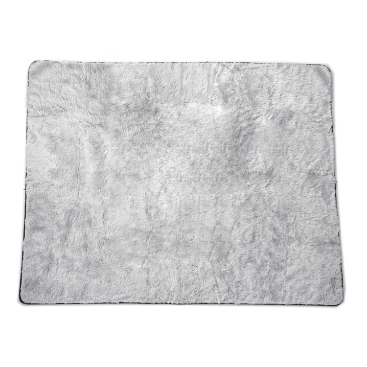 Paw.com x BarkBox PupProtector™ Short Fur Waterproof Throw Blanket - Grey