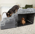 Dog Bedside Sleeper Crate Kit & Stairs