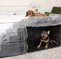 Dog Bedside Sleeper Crate Kit & Stairs