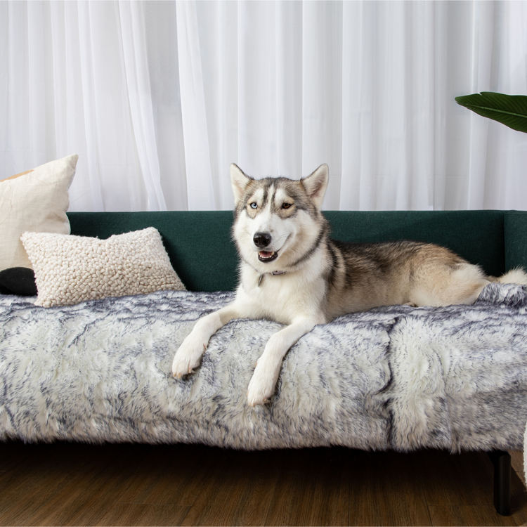 PupProtector™ Luxe Waterproof Bed Runner - Ultra Plush Arctic Fox