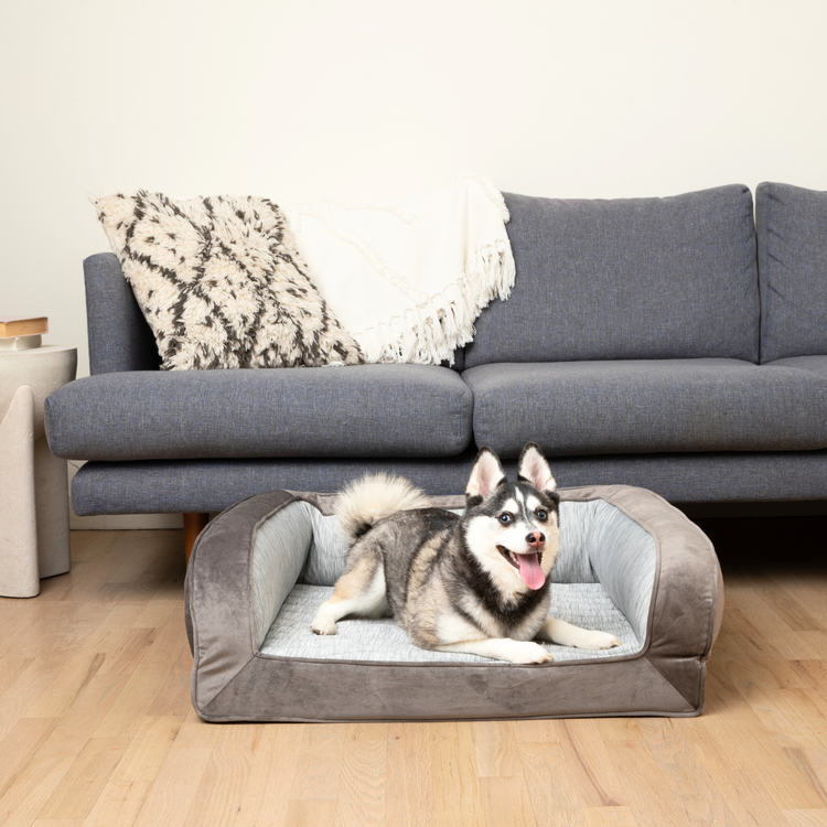 PupChill™ Cooling Bolster Dog Bed