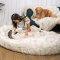 PupCloud™ Human Size Dog Bed + FREE Matching Waterproof Blanket