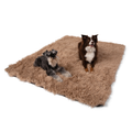 PupProtector™ Luxe Waterproof Faux Fur Blanket - Plush Sheep Tan