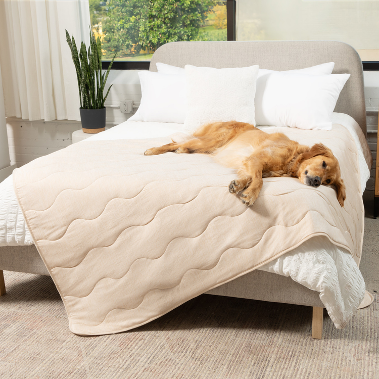 PupChill™ Cooling Waterproof Blanket - Arctic Sand