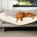 PupProtector™ Luxe Waterproof Bed Runner - Plush Sheep Ivory