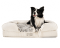 PupLounge™ Memory Foam Dog Bed Cover - White (Bed Not Included)