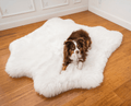 Free PupRug™ Animal Print Memory Foam Dog Bed Cover - Polar Bear Faux Hide (Bed Not Included)