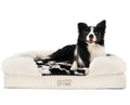 PupLounge™ Topper - Black Faux Cowhide Topper (Bed Not Included)